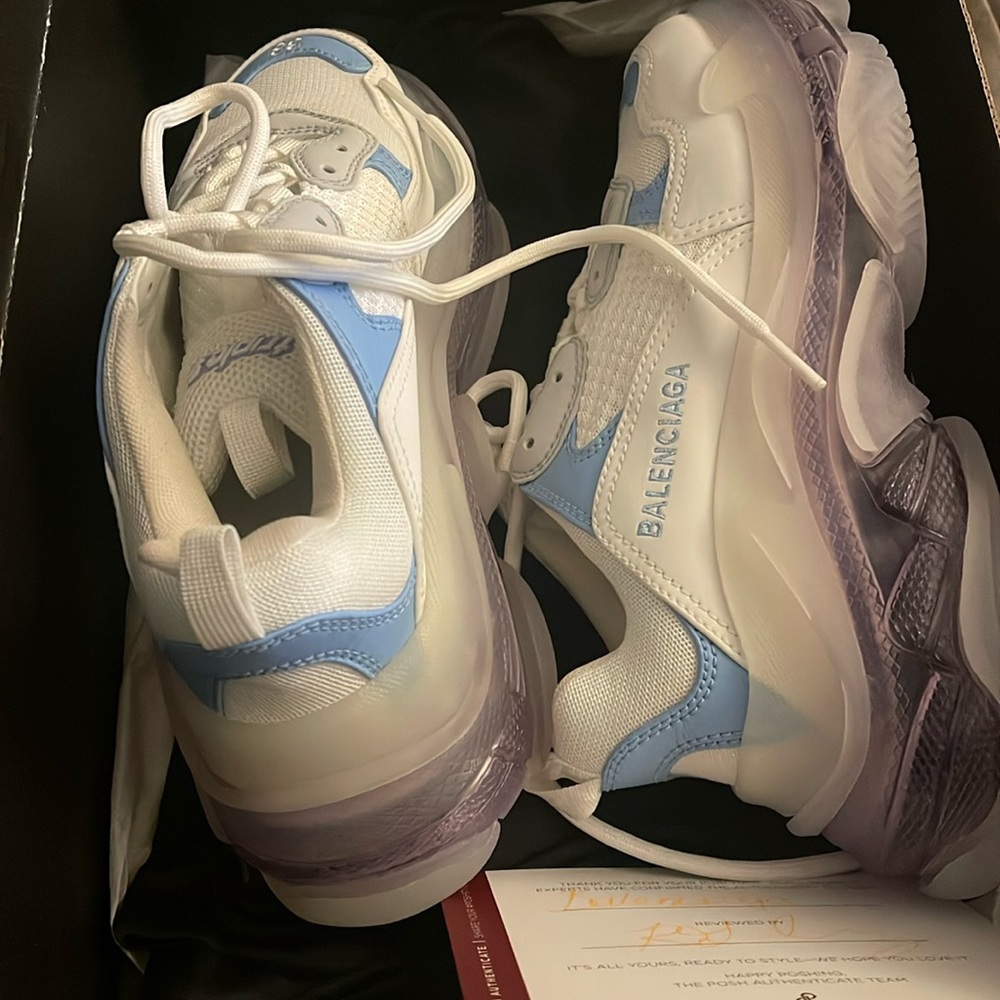 New Balenciaga Triple S colour-block sneakers